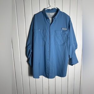 Columbia Men's Blue Adventure Shirt